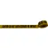 Bilingual Barricade Tape, 3" x 1000', Yellow, Caution Do Not Enter - Cuidado No Entrar