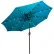 Parasol de terrasse Hiland 10' avec éclairage « DEL », turquoise