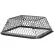 Grille de ventilation de toit HY-C en acier galvanisé peint en noir 40,6 cm x 40,6 cm x 15,2 cm - RVG1616G