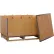 Caisse d'expédition à charnières Global Industrial™ à 4 panneaux avec couvercle et palette, 40-1/4" de longueur x 28" de largeur x 20" de hauteur