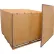 Global Industrial™ 6 Panel Shipping Crate w/ Lid & Pallet, 60"L x 60"W x 48"H