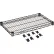 Étagère en fil métallique époxy noire Nexel® , 24" de largeur x 14" de profondeur