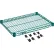 Étagère en fil métallique époxy Nexel® Poly-Green® – 24" de largeur x 18" de profondeur