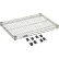 Étagère grillagée Nexel® Poly-Z-Brite® : 30" de largeur x 18" de profondeur