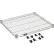 Nexel® Étagère en fil métallique Nexelate® 24" de largeur x 21" de profondeur