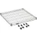Nexel® Étagère en fil métallique Nexelate® 24" de largeur x 24" de profondeur