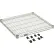 Nexel® S2424Z Étagère en fil métallique Poly-Z-Brite® 24" de largeur x 24" de profondeur