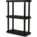 SPC Industrial™ DuraShelf™, étagère 3, plateau grillagé, 36"L x 16"P x 51"H, noir