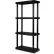 SPC Industrial™ DuraShelf™, 4 Shelf, Grid Top, 36"W x 16"D x 75"H, Black