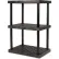 SPC Industrial™ DuraShelf™, étagère 3, plateau grillagé, 36"L x 24"P x 51"H, noir