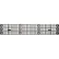 SPC Industrial™ DuraShelf™, panneau supérieur grillagé, 96" de largeur x 16" de profondeur x 2-5/8" de hauteur, noir
