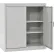 Sandusky® Classic Counter Height Storage Cabinet, 36"W x 24"D x 36"H, All-Welded, Dove Gray