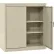 Armoire de rangement Sandusky® Classic à hauteur de comptoir, 91,4 cm (L) x 61 cm (P) x 91,4 cm (H), entièrement soudée, finition mastic