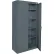 Armoire de rangement Sandusky® Classic Commercial Series, 36" de largeur x 24" de profondeur x 72" de hauteur, couleur charbon, entièrement soudée