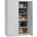 Sandusky® Elite Heavy Duty Tall Storage Cabinet, 22 Gauge, 46"W x 24"D x 72"H, Dove Gray