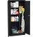 Armoire d'entretien Sandusky® Value Line, 30" de largeur x 18" de profondeur x 66" de hauteur, montée, noir texturé