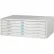 Caisson de classement plat en acier Safco® Facil, format moyen, largeur 117 cm (46-1 po), gris