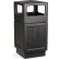 Panneau encastrable Safco® Canmeleon™, ouverture latérale, 38 gallons, noir, 9476BL