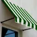 Awntech Santa Fe Window/Entry Awning 4-3/8'W x 2-9/16'H x 2'D Forest Green/White