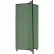 3 Panel Display Tower, 6'5"H, Fabric - Sea Green