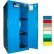 Armoire de sécurité Securall® pour acides et produits corrosifs, 60 gallons, fermeture manuelle, 2 portes, 31" de largeur x 31" de profondeur x 65" de hauteur, bleue