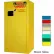 Securall® Armoire de rangement pour peintures et encres, 20 gallons, à fermeture manuelle, bleue