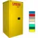 Securall® 120-Gallon, Self-Close, Paint/Ink Cabinet Yellow