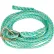 Ligne de vie verticale PeakWorks® Premium, mousqueton et épissure arrière, corde de 5/8", longueur 25'
