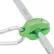 Pince ronde PeakWorks® Tool Tether, 5/8", verte, lot de 10