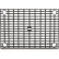 SPC Industrial™ DuraShelf™, panneau supérieur à grille réglable, 36" de largeur x 24" de profondeur x 2-5/8" de hauteur, noir