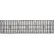 SPC Industrial™ DuraShelf™, panneau supérieur à grille réglable, 96" de largeur x 16" de profondeur x 2-5/8" de hauteur, noir