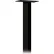 Socle standard 4385BLK - À encastrer dans le sol, pour boîte aux lettres en bord de route ou boîte à colis, noir