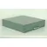 Tiroir empilable en acier Stackbin, 14" de largeur x 16" de profondeur x 3" de hauteur, gris