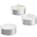 Bougie chauffe-plat Sterno®, autonomie de 5 heures, blanche, lot de 500