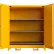 Strong Hold® Flammable Safety Cabinet, Manual Close, 120 Gal. Cap., 59"W x 34"D x 70"H, Yellow