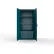 Strong Hold® Heavy Duty Cabinets with 3 Drawers, 3 Shelves 36"W x 24"D x 72"H, Blue