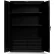 Stronghold Heavy Duty Cabinet, 3 Shelves, 6 Halfwidth Drawers, 18 Gauge, 48"W x 24"D x 72"H, Black
