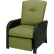 Strathmere Outdoor Reclining Lounge Chair, Cilantro Green