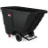chariot basculant Suncast® à usage commercial standard en MDPE, capacité de 1 yard cube, charge maximale de 1 250 lb, noir - Lot de 3