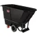 chariot basculant en plastique Suncast® à usage standard, capacité de 1/2 yard cube, lb de 800 lb , noir