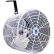 Ventilateur de circulation Versa-Kool 12" VK12-GA avec grille de protection galvanisée, cordon d'alimentation et support de fixation, 1/10 HP, 1 470 CFM, 115/230 V