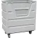 Bulk Handling Truck, 1000 Lb. Capacity, 48" x 28" x 55", Gray - Techstar 1700B