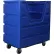 Bulk Handling Truck, 1000 Lb. Capacity, 48" x 28" x 55", Blue - Techstar 1700B