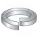 3/8" Split Lock Washer - 25/64" I.D. - 7/64" Thick - Steel - Galvanized - Grade 2 - Pkg of 100