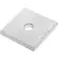 1" Square Plate Washer - " I.D. - 3/8" Thick - Steel - Hot Dip Galvanized - Grade 2 - Pkg of 10