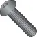 M3 x 0.5 x 6mm - Button Head Socket Cap Screw - 304 Stainless Steel - DIN 7380 - Pkg of 100
