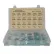 Assortiment de 400 vis à métaux - n° 6 à 1/4" - tête bombée à empreinte Phillips - acier - zinguées