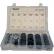 Assortiment de 185 rondelles à rebord - n° 8 à 1/2" - classe 2 - acier - zinguées