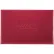Tapis d'entrée WaterHog® Squares, bordure fantaisie, épaisseur 3/8", 6' x 8', rouge/noir