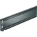 Façade de bac Tri-Boro pour rayonnages à vis et écrous, 2" de hauteur x 48" de largeur, gris foncé